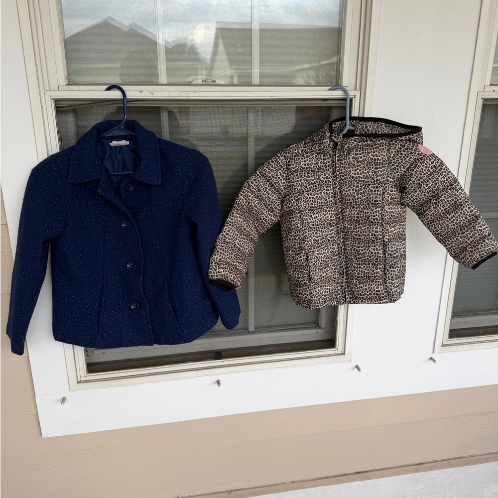 Girls Winter Jackets Coats Baby Gap and Crazy 9 (Age 5-8)